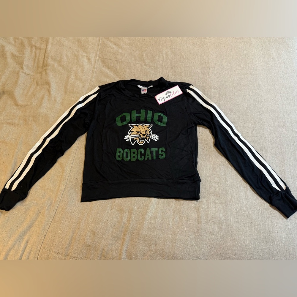 Ohio University Bobcats Black long sleeve tee
